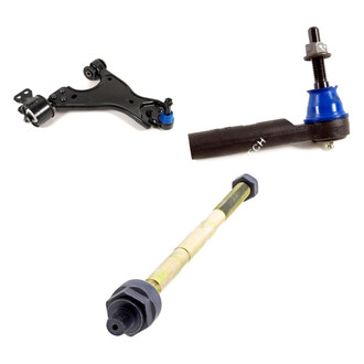 Mevotech® - Original Grade™ Front Driver Side Lower Control Arm with Ball Joint and Tie Rod End Kit