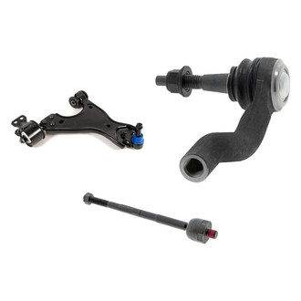 Mevotech® - Original Grade™ Front Driver Side Lower Control Arm with Ball Joint and Tie Rod End Kit