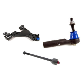 Mevotech® - Original Grade™ Front Driver Side Lower Control Arm with Ball Joint and Tie Rod End Kit