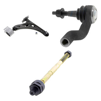 Mevotech® - Original Grade™ Front Driver Side Lower Control Arm with Ball Joint and Tie Rod End Kit