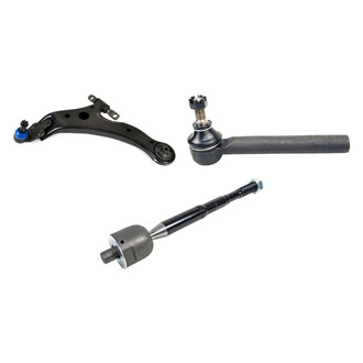 Mevotech® - Original Grade™ Front Driver Side Lower Control Arm with Ball Joint and Tie Rod End Kit