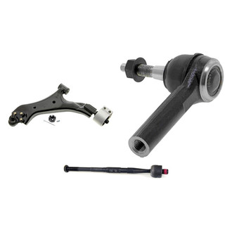 Mevotech® - Original Grade™ Front Driver Side Lower Control Arm with Ball Joint and Tie Rod End Kit