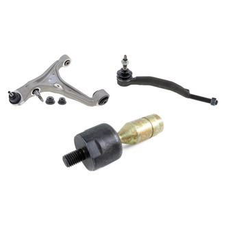 Mevotech® - Original Grade™ Front Driver Side Lower Control Arm with Ball Joint and Tie Rod End Kit