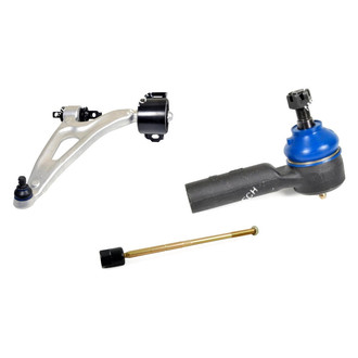 Mevotech® - Original Grade™ Front Driver Side Lower Control Arm with Ball Joint and Tie Rod End Kit