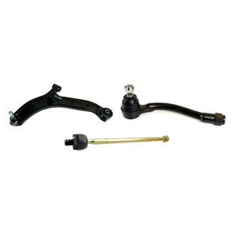 Mevotech® - Original Grade™ Front Driver Side Lower Control Arm with Ball Joint and Tie Rod End Kit
