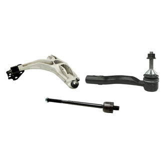 Mevotech® - Original Grade™ Front Driver Side Lower Control Arm with Ball Joint and Tie Rod End Kit