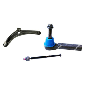 Mevotech® - Original Grade™ Front Driver Side Lower Control Arm with Ball Joint and Tie Rod End Kit