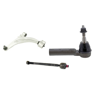 Mevotech® - Original Grade™ Front Driver Side Lower Control Arm with Ball Joint and Tie Rod End Kit