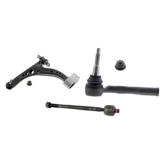 Mevotech® - Original Grade™ Front Driver Side Lower Control Arm with Ball Joint and Tie Rod End Kit