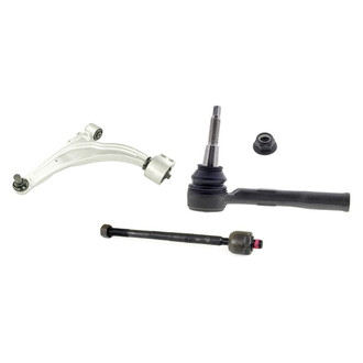 Mevotech® - Original Grade™ Front Driver Side Lower Control Arm with Ball Joint and Tie Rod End Kit