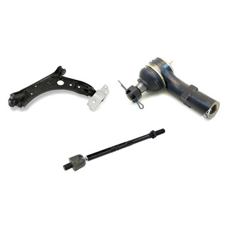 Mevotech® - Original Grade™ Front Driver Side Lower Control Arm with Ball Joint and Tie Rod End Kit