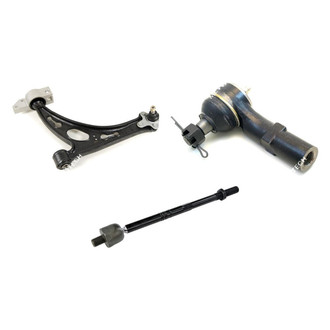 Mevotech® - Original Grade™ Front Driver Side Lower Control Arm with Ball Joint and Tie Rod End Kit