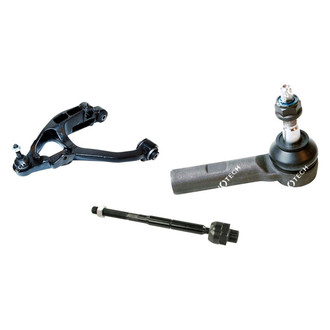 Mevotech® - Original Grade™ Front Driver Side Lower Control Arm with Ball Joint and Tie Rod End Kit