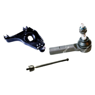 Mevotech® - Original Grade™ Front Driver Side Lower Control Arm with Ball Joint and Tie Rod End Kit