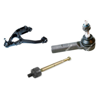 Mevotech® - Original Grade™ Front Driver Side Lower Control Arm with Ball Joint and Tie Rod End Kit