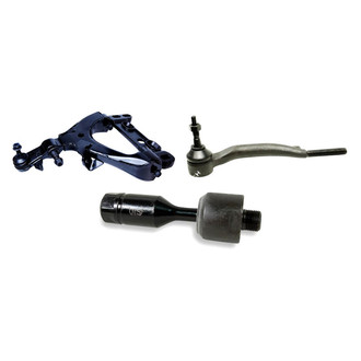Mevotech® - Original Grade™ Front Driver Side Lower Control Arm with Ball Joint and Tie Rod End Kit