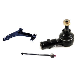 Mevotech® - Original Grade™ Front Driver Side Lower Control Arm with Ball Joint and Tie Rod End Kit