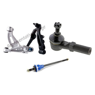 Mevotech® - Original Grade™ Front Driver Side Lower Control Arm with Ball Joint and Tie Rod End Kit