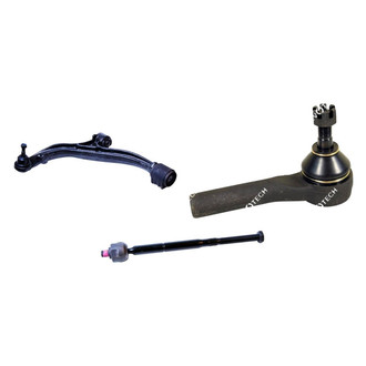 Mevotech® - Original Grade™ Front Driver Side Lower Control Arm with Ball Joint and Tie Rod End Kit
