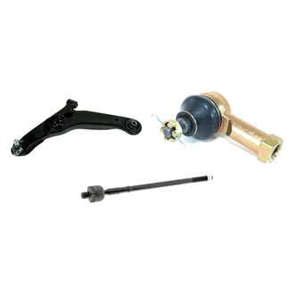 Mevotech® - Original Grade™ Front Driver Side Lower Control Arm with Ball Joint and Tie Rod End Kit