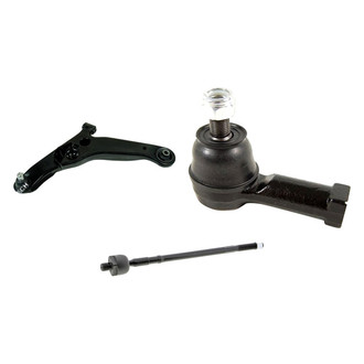 Mevotech® - Original Grade™ Front Driver Side Lower Control Arm with Ball Joint and Tie Rod End Kit