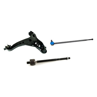 Mevotech® - Original Grade™ Front Driver Side Lower Control Arm with Ball Joint and Tie Rod End Kit