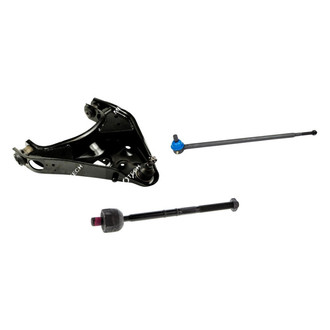 Mevotech® - Original Grade™ Front Driver Side Lower Control Arm with Ball Joint and Tie Rod End Kit