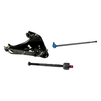Mevotech® - Original Grade™ Front Driver Side Lower Control Arm with Ball Joint and Tie Rod End Kit