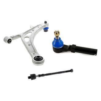 Mevotech® - Original Grade™ Front Driver Side Lower Control Arm with Ball Joint and Tie Rod End Kit