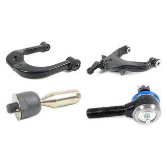 Mevotech® - Supreme™ Front Driver Side Lower and Upper Control Arm and Tie Rod End Kit