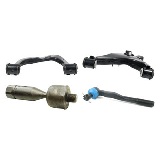 Mevotech® - Original Grade™ Front Driver Side Lower and Upper Control Arm and Tie Rod End Kit