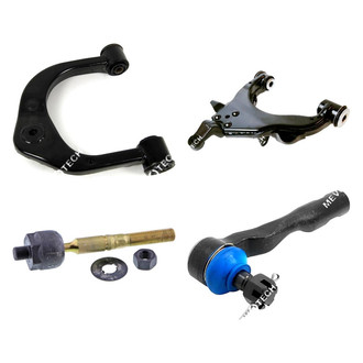 Mevotech® - Original Grade™ Front Driver Side Lower and Upper Control Arm and Tie Rod End Kit