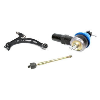 Mevotech® - Supreme™ Front Driver Side Lower Control Arm and Tie Rod End Kit