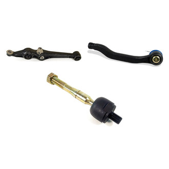 Mevotech® - Supreme™ Front Driver Side Lower Control Arm and Tie Rod End Kit