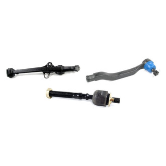Mevotech® - Supreme™ Front Driver Side Lower Control Arm and Tie Rod End Kit
