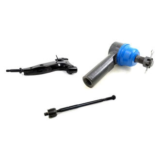 Mevotech® - Supreme™ Front Driver Side Lower Control Arm and Tie Rod End Kit