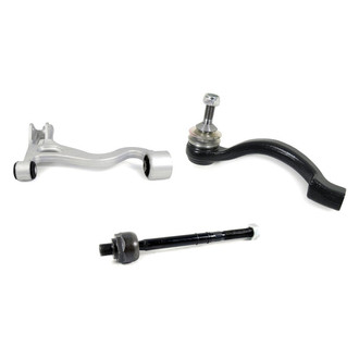 Mevotech® - Supreme™ Front Driver Side Lower Control Arm and Tie Rod End Kit
