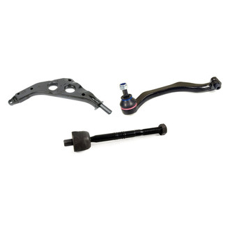 Mevotech® - Supreme™ Front Driver Side Lower Control Arm and Tie Rod End Kit