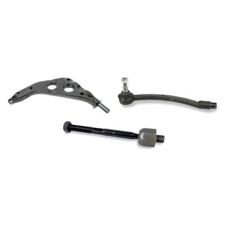 Mevotech® - Supreme™ Front Driver Side Lower Control Arm and Tie Rod End Kit
