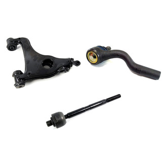 Mevotech® - Supreme™ Front Driver Side Lower Control Arm and Tie Rod End Kit