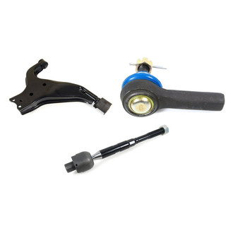 Mevotech® - Supreme™ Front Driver Side Lower Control Arm and Tie Rod End Kit