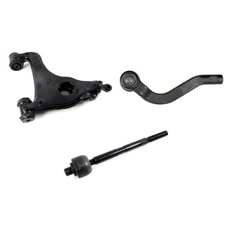 Mevotech® - Supreme™ Front Driver Side Lower Control Arm and Tie Rod End Kit