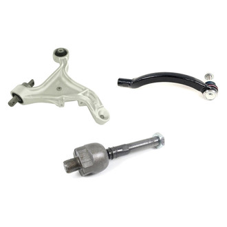 Mevotech® - Supreme™ Front Driver Side Lower Control Arm and Tie Rod End Kit