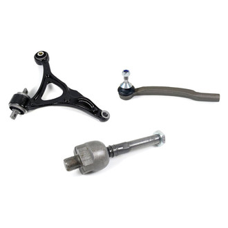 Mevotech® - Supreme™ Front Driver Side Lower Control Arm and Tie Rod End Kit