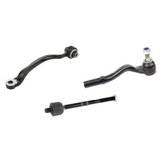 Mevotech® - Supreme™ Front Driver Side Lower Control Arm and Tie Rod End Kit