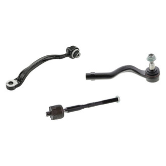 Mevotech® - Supreme™ Front Driver Side Lower Control Arm and Tie Rod End Kit