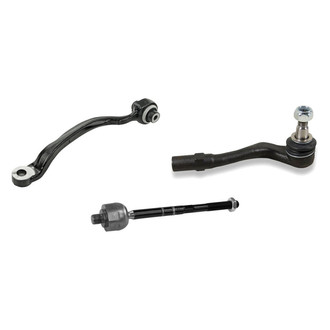 Mevotech® - Supreme™ Front Driver Side Lower Control Arm and Tie Rod End Kit
