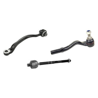Mevotech® - Supreme™ Front Driver Side Lower Control Arm and Tie Rod End Kit