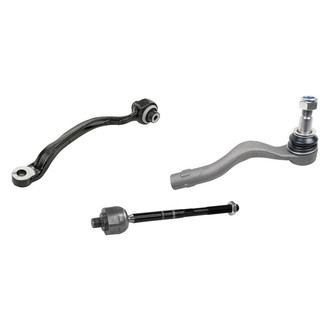 Mevotech® - Supreme™ Front Driver Side Lower Control Arm and Tie Rod End Kit
