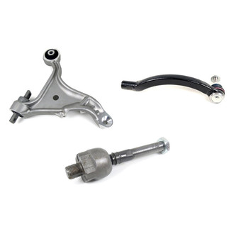 Mevotech® - Supreme™ Front Driver Side Lower Control Arm and Tie Rod End Kit